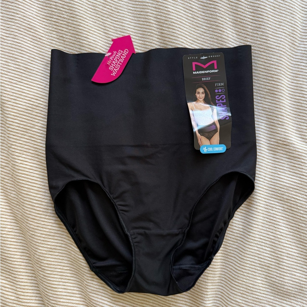 Maidenform Black High-Waist Bottom